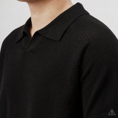 Áo Polo Nam D2SHOP cổ V, vải dệt kim mắt lưới thoáng khí AL-25279