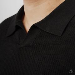Áo Polo Nam D2SHOP cổ V, vải dệt kim mắt lưới thoáng khí AL-25279
