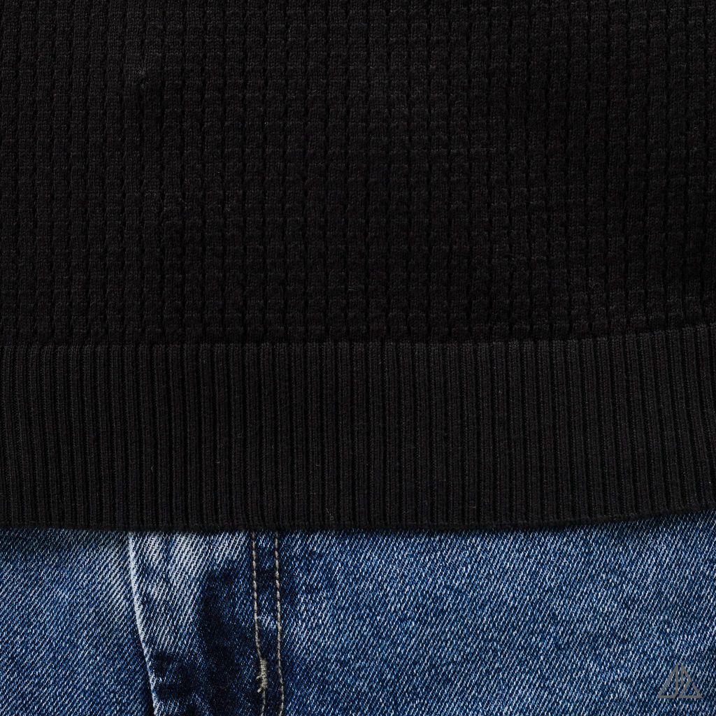 Áo Polo Nam D2SHOP cổ V, vải dệt kim mắt lưới thoáng khí AL-25279