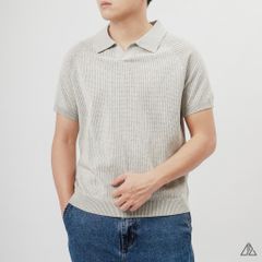 Áo Polo Nam D2SHOP cổ V, vải dệt kim mắt lưới thoáng khí AL-25279