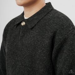 Áo Len Nam D2SHOP cổ polo nút gài, vải len cừu cao cấp AL-6003