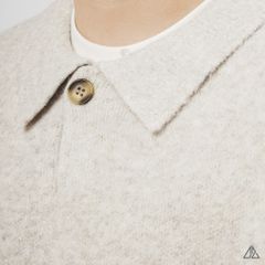 Áo Len Nam D2SHOP cổ polo nút gài, vải len cừu cao cấp AL-6003