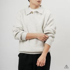 Áo Len Nam D2SHOP cổ polo nút gài, vải len cừu cao cấp AL-6003