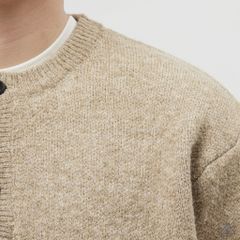 Áo Len Nam D2SHOP cổ Henley, vải len cừu cao cấp AL-6857