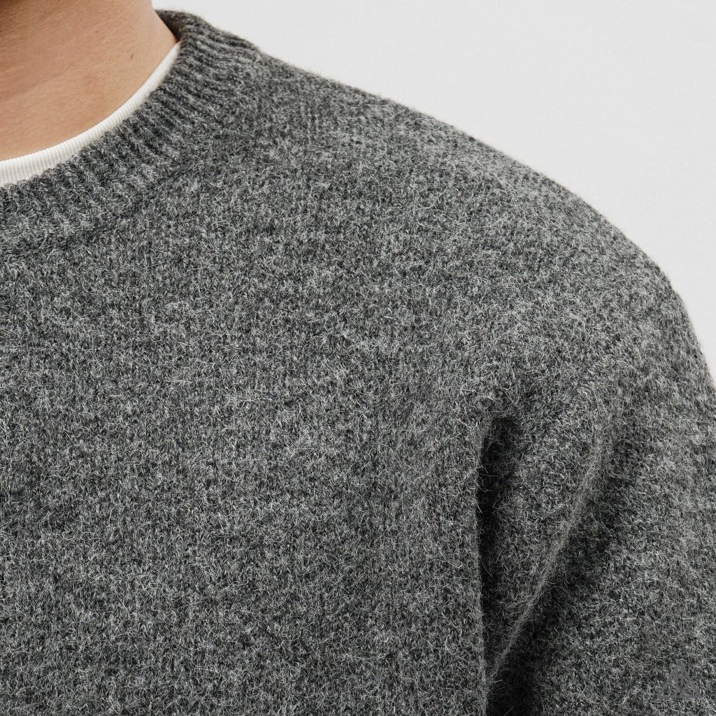 Áo Len Nam D2SHOP cổ Henley, vải len cừu cao cấp AL-6857