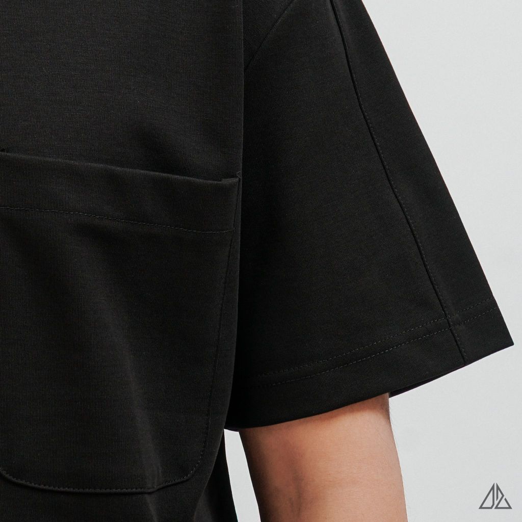 Áo Thun Nam D2SHOP vải dệt vân xốp cao cấp B-505