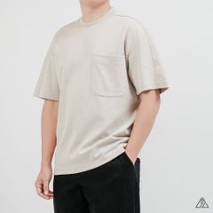 Áo Thun Nam D2SHOP vải dệt vân xốp cao cấp B-505