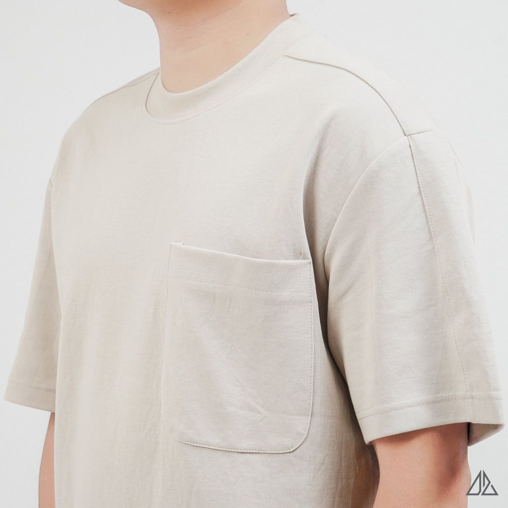 Áo Thun Nam D2SHOP vải dệt vân xốp cao cấp B-505