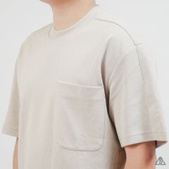 Áo Thun Nam D2SHOP vải dệt vân xốp cao cấp B-505