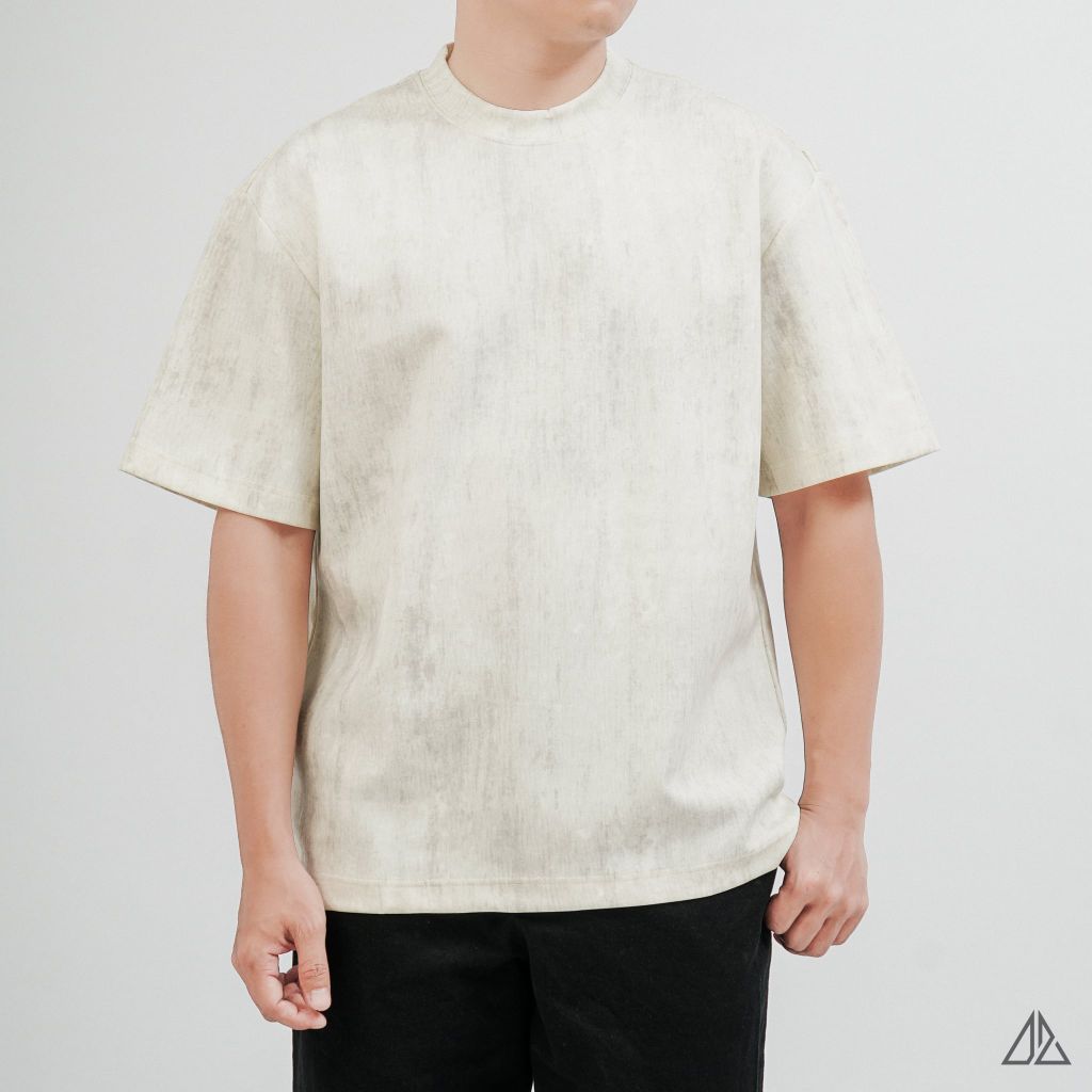 Áo Thun Nam D2SHOP vải dệt vân xốp cao cấp B-505