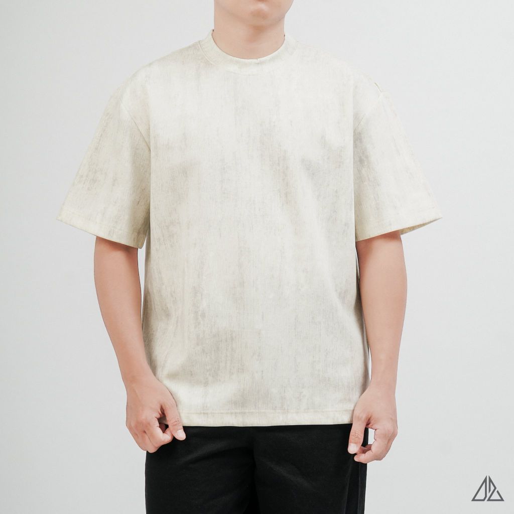 Áo Thun Nam D2SHOP vải dệt vân xốp cao cấp B-505