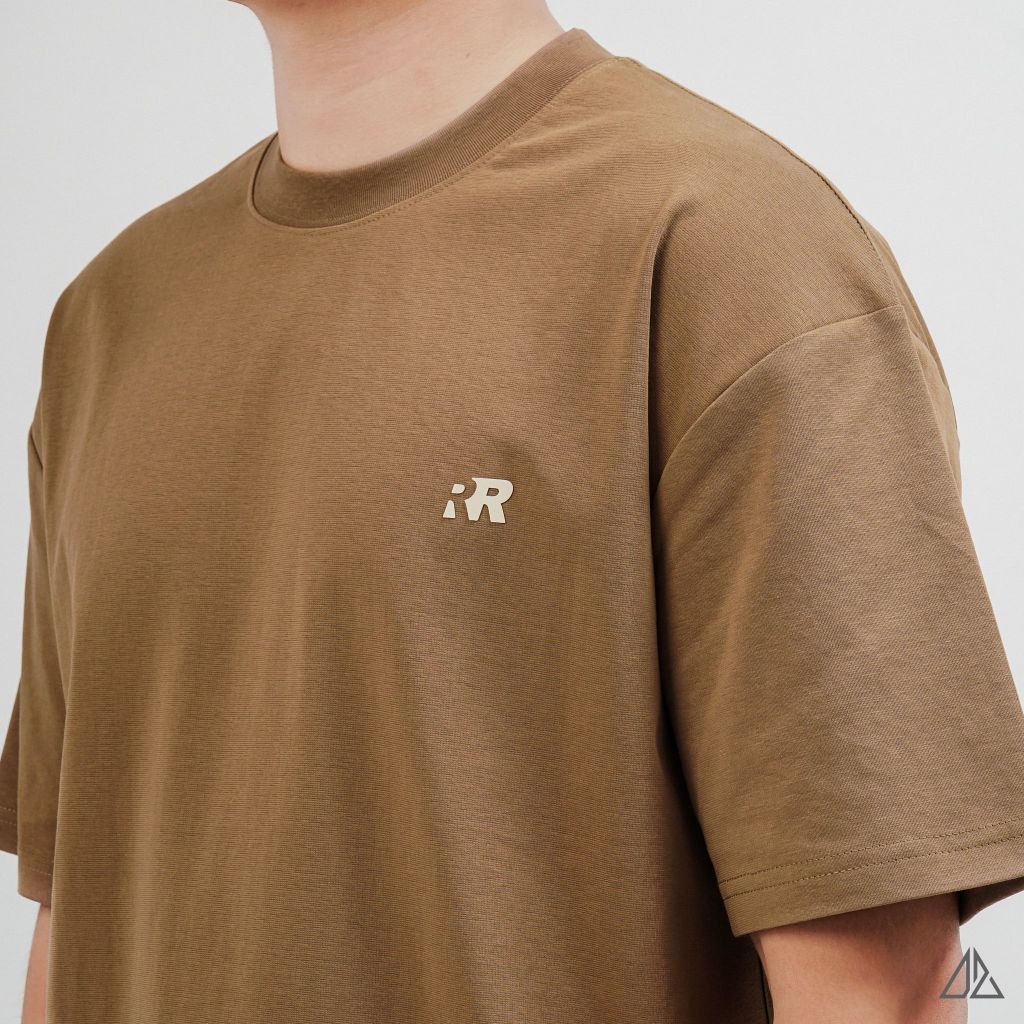 Áo Thun Nam D2SHOP in nổi logo R, vải Premium Cotton Blend B-A2206