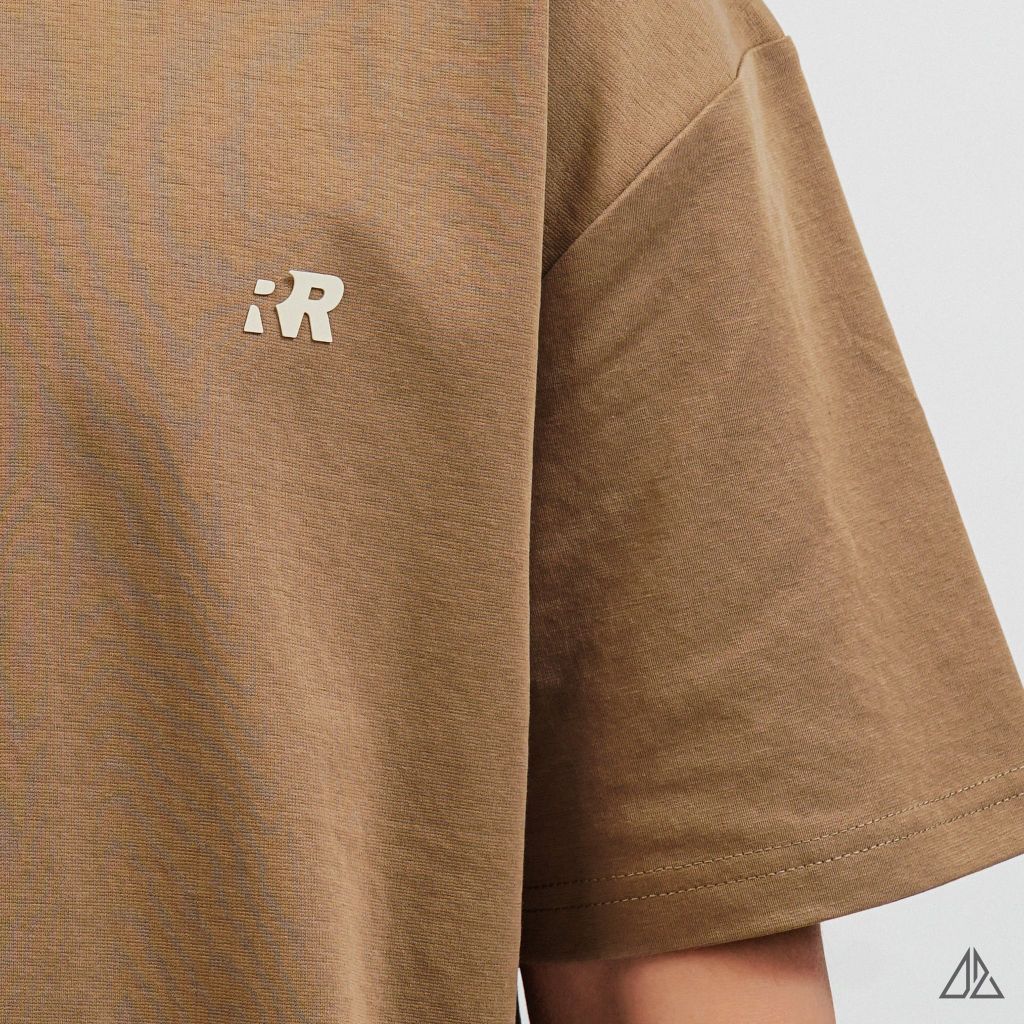 Áo Thun Nam D2SHOP in nổi logo R, vải Premium Cotton Blend B-A2206