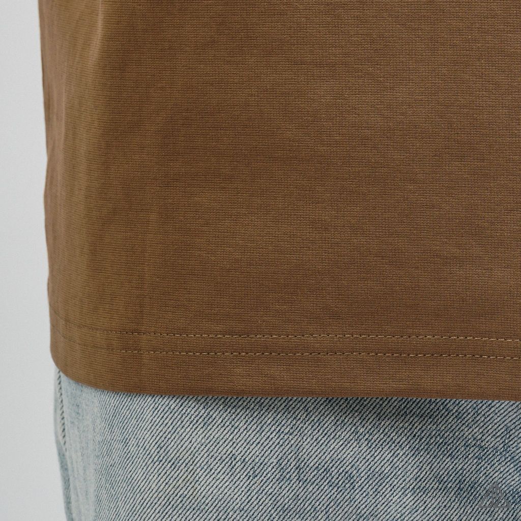 Áo Thun Nam D2SHOP in nổi logo R, vải Premium Cotton Blend B-A2206