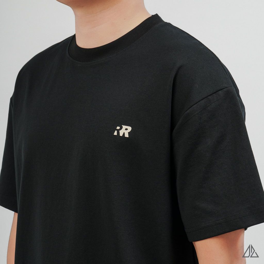 Áo Thun Nam D2SHOP in nổi logo R, vải Premium Cotton Blend B-A2206