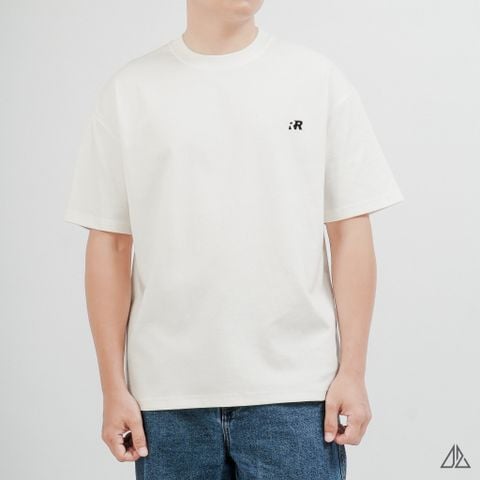 Áo Thun Nam D2SHOP in nổi logo R, vải Premium Cotton Blend B-A2206