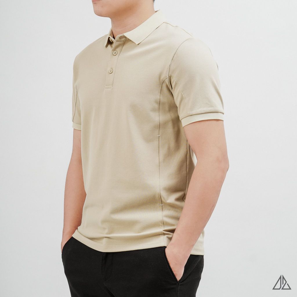 Áo Polo Nam D2SHOP rã cúp đánh bọ, vải Premium Cotton Blend B-A3118
