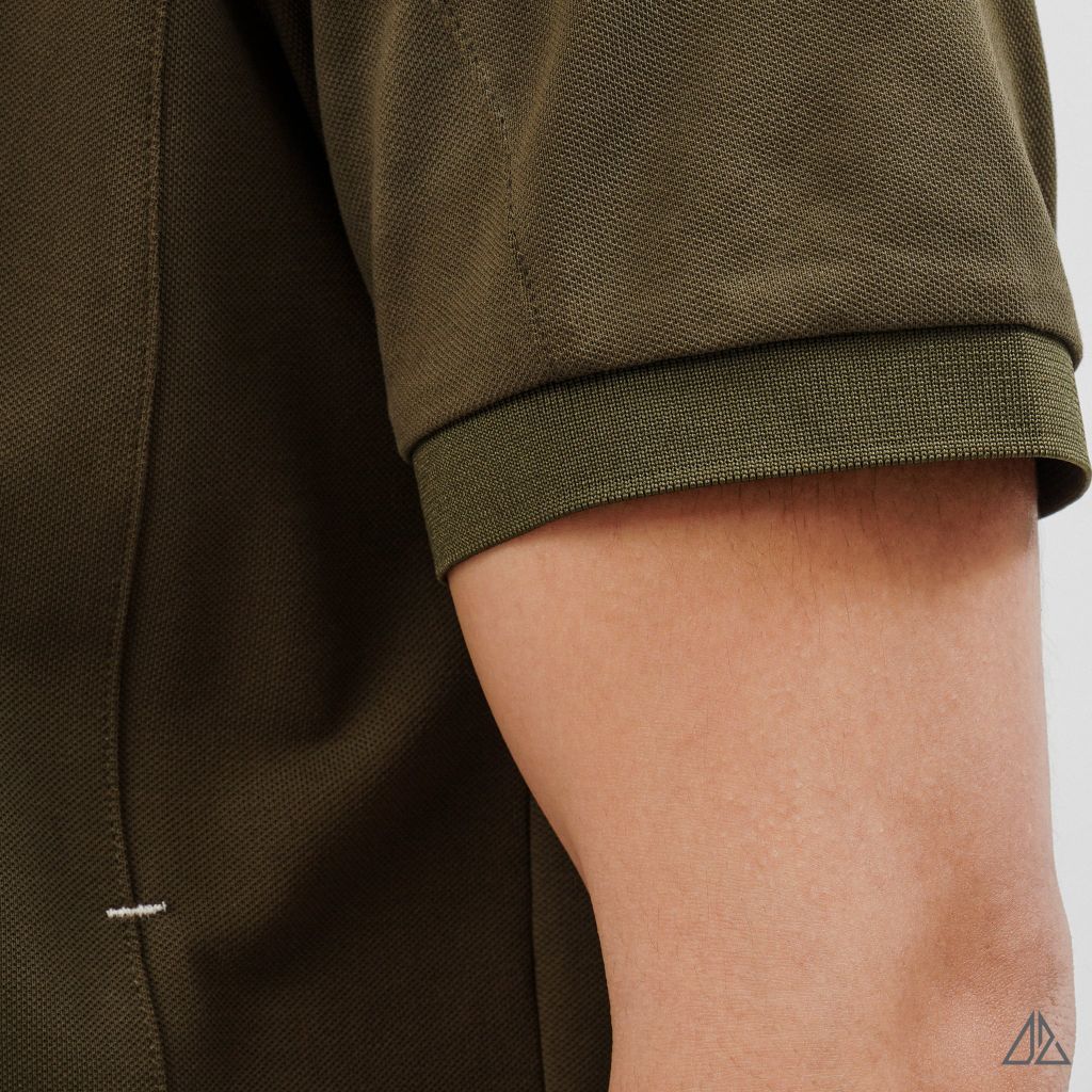 Áo Polo Nam D2SHOP rã cúp đánh bọ, vải Premium Cotton Blend B-A3118