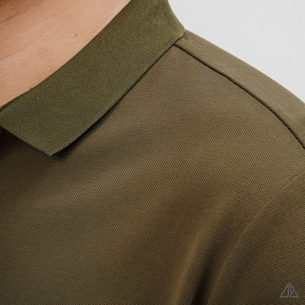 Áo Polo Nam D2SHOP rã cúp đánh bọ, vải Premium Cotton Blend B-A3118