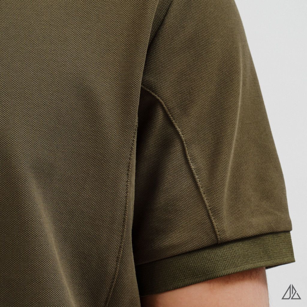 Áo Polo Nam D2SHOP rã cúp đánh bọ, vải Premium Cotton Blend B-A3118