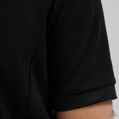 Áo Polo Nam D2SHOP phối viền cổ nâu, vải Premium Cotton Blend B-A3119