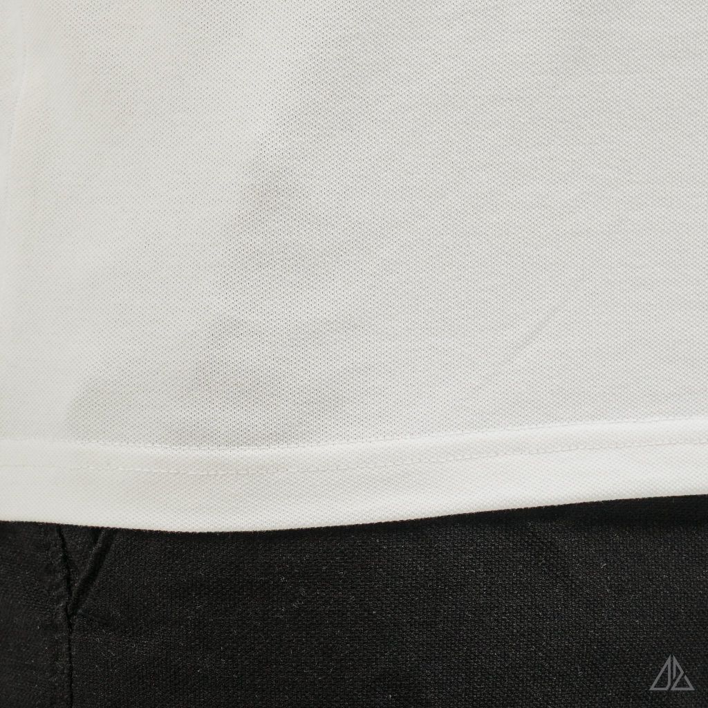 Áo Polo Nam D2SHOP phối màu đính logo kim loại, vải Hybrid Cotton Blend B-A3122