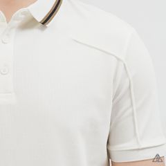 Áo Polo Nam D2SHOP phối viền cổ, rã cúp vai, vải Premium Cotton Blend B-A3129