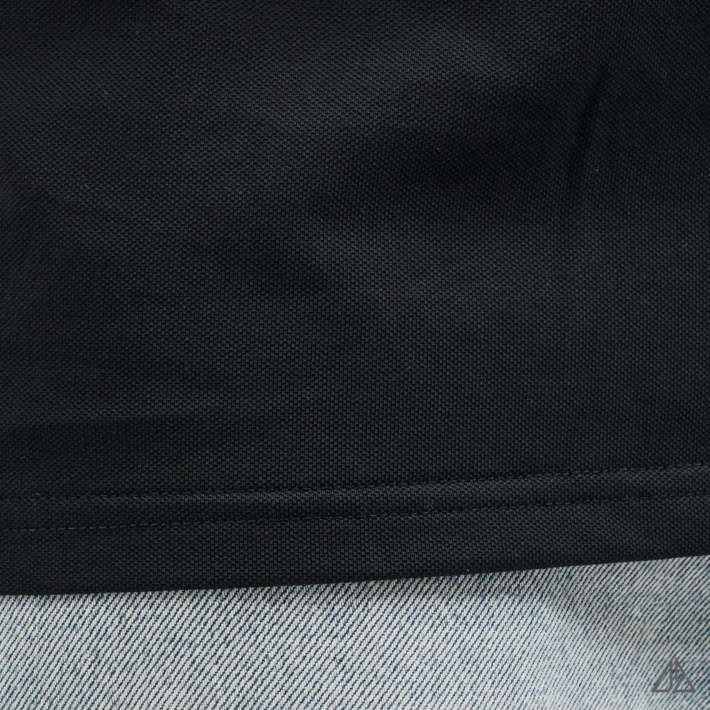 Áo Polo Nam D2SHOP phối viền cổ, rã cúp vai, vải Premium Cotton Blend B-A3129