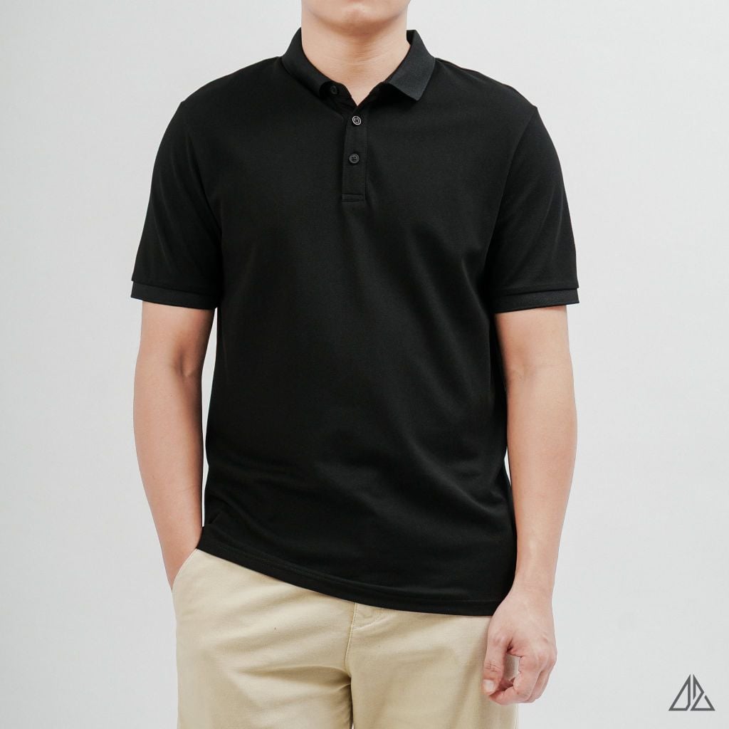 Áo Polo Nam D2SHOP trơn basic B-A350