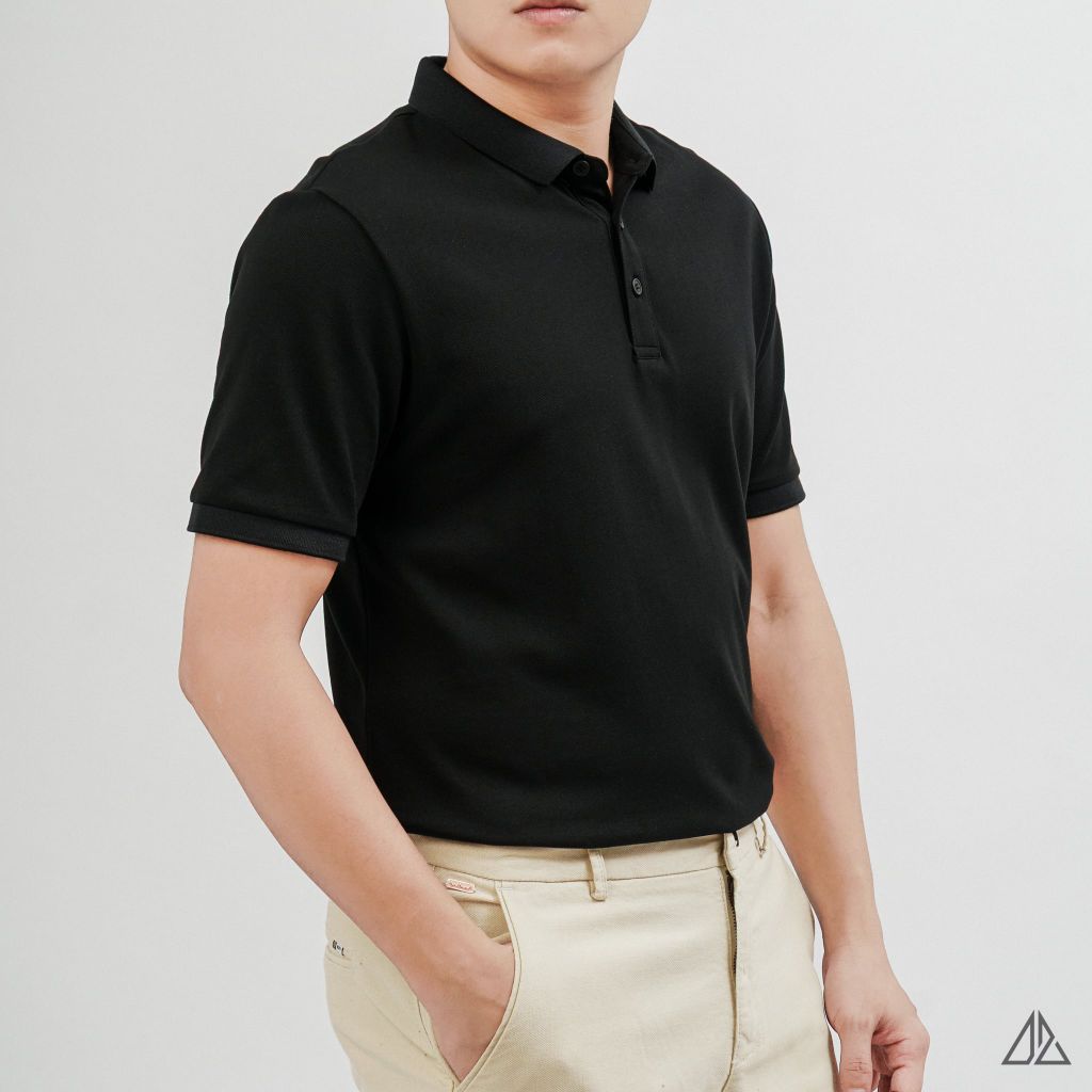 Áo Polo Nam D2SHOP trơn basic B-A350