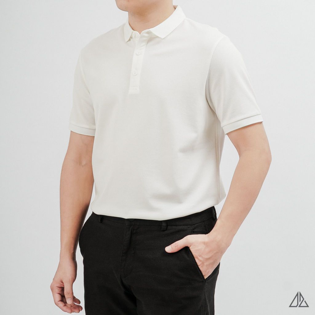 Áo Polo Nam D2SHOP trơn basic B-A350