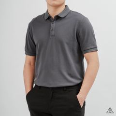 Áo Polo Nam D2SHOP trơn basic B-A350