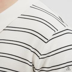 Áo Polo Nam D2SHOP kẻ sọc ngang, vải Premium Cotton Blend B-B2037