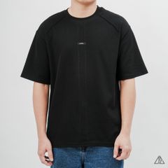 Áo Thun Nam D2SHOP phối viền vai chỉ ngực, vải Hybrid Cotton B-B80012