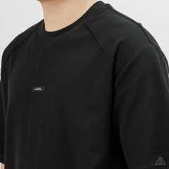 Áo Thun Nam D2SHOP phối viền vai chỉ ngực, vải Hybrid Cotton B-B80012