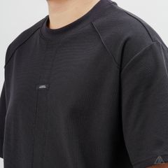 Áo Thun Nam D2SHOP phối viền vai chỉ ngực, vải Hybrid Cotton B-B80012
