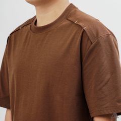 Áo Thun Nam D2SHOP phối viền chỉ vai, vải Premium Cotton B-B8003