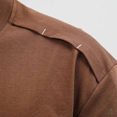 Áo Thun Nam D2SHOP phối viền chỉ vai, vải Premium Cotton B-B8003