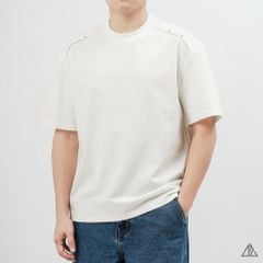 Áo Thun Nam D2SHOP phối viền chỉ vai, vải Premium Cotton B-B8003