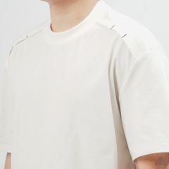 Áo Thun Nam D2SHOP phối viền chỉ vai, vải Premium Cotton B-B8003