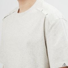 Áo Thun Nam D2SHOP phối viền chỉ vai, vải Premium Cotton B-B8003