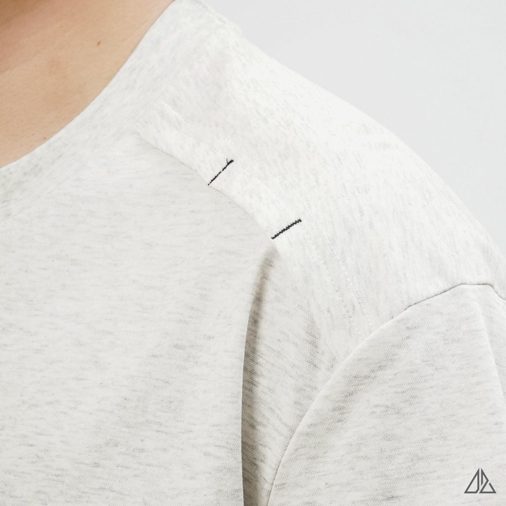 Áo Thun Nam D2SHOP phối viền chỉ vai, vải Premium Cotton B-B8003