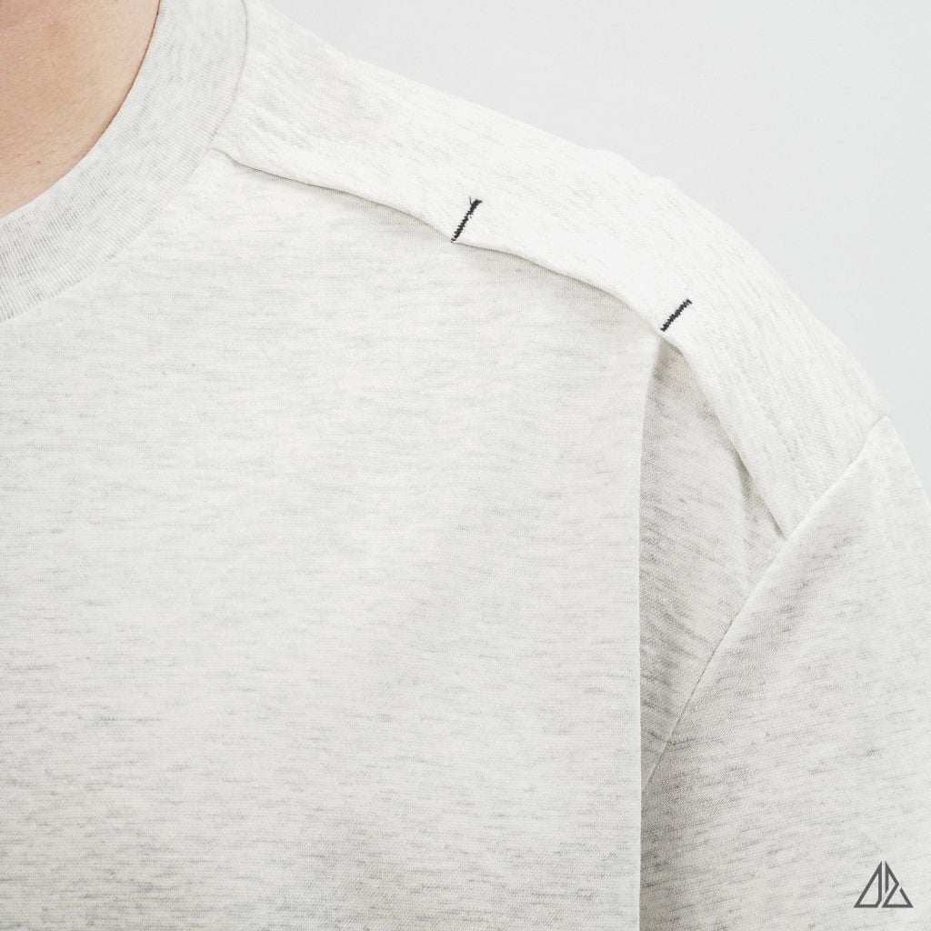Áo Thun Nam D2SHOP phối viền chỉ vai, vải Premium Cotton B-B8003