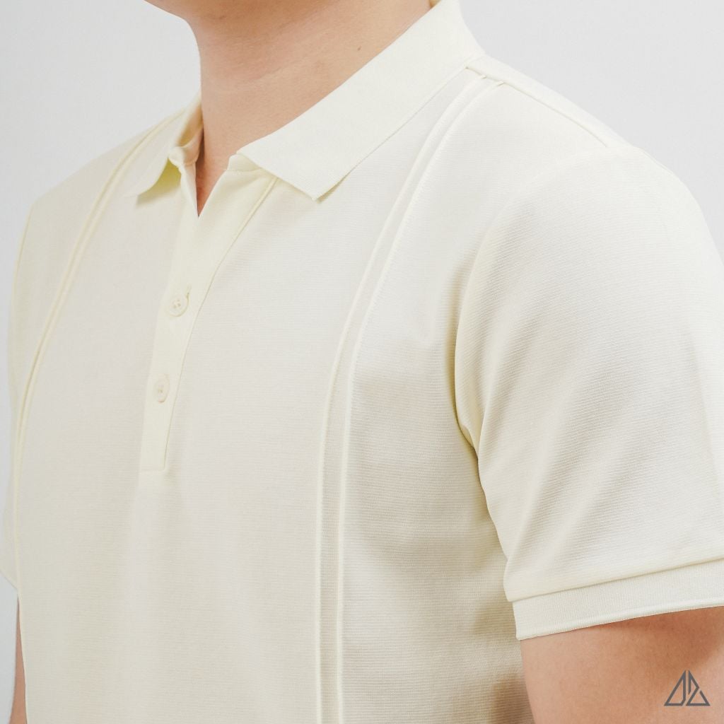 Áo Polo Nam D2SHOP rã cúp dọc, vải Premium Pique B-B99005