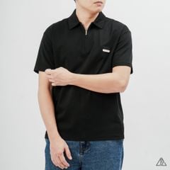 Áo Polo Nam D2SHOP cổ Zip, vải Flex Pique Blend B-B99003