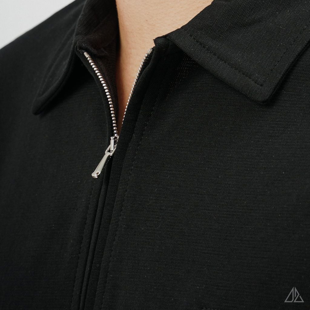 Áo Polo Nam D2SHOP cổ Zip, vải Flex Pique Blend B-B99003