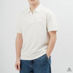 Áo Polo Nam D2SHOP cổ Zip, vải Flex Pique Blend B-B99003