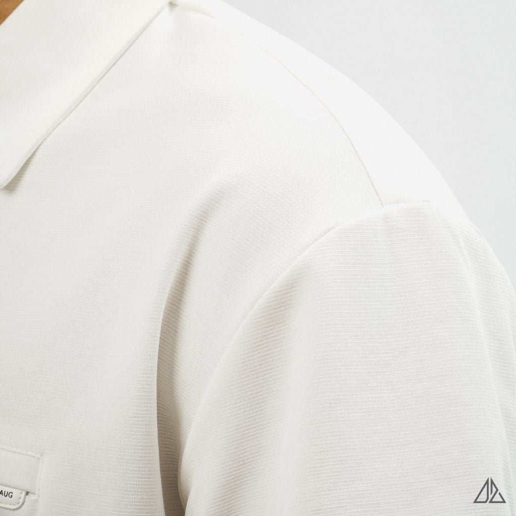 Áo Polo Nam D2SHOP cổ Zip, vải Flex Pique Blend B-B99003
