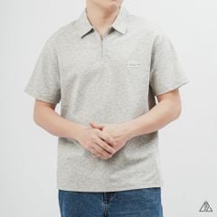 Áo Polo Nam D2SHOP cổ Zip, vải Flex Pique Blend B-B99003
