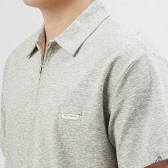 Áo Polo Nam D2SHOP cổ Zip, vải Flex Pique Blend B-B99003